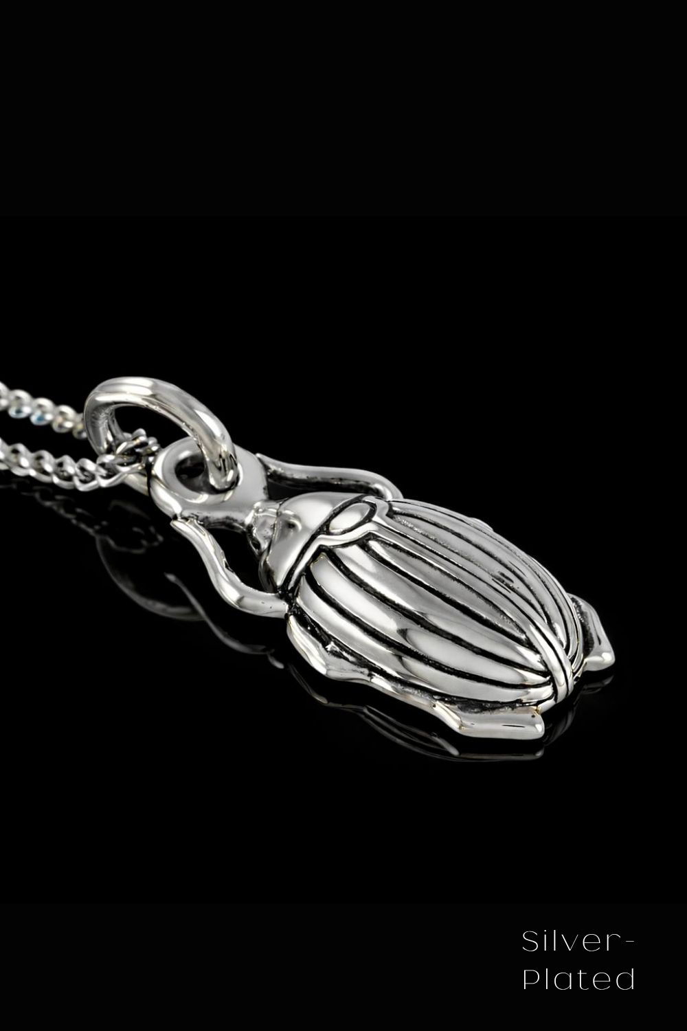 Collar Cabeza de Cuervo | Símbolo de Sabiduría, Transformación y Misterio | Hecho a mano en Plata 925, Baño de Oro 24K, Bronce