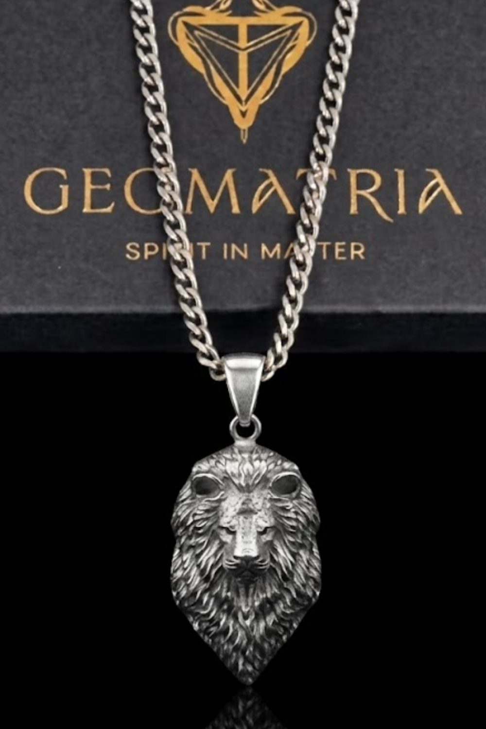 Collar de Leo Pequeño | Símbolo de Liderazgo Valiente | Hecho a mano en Plata 925, Baño de Oro de 24K, Cobre