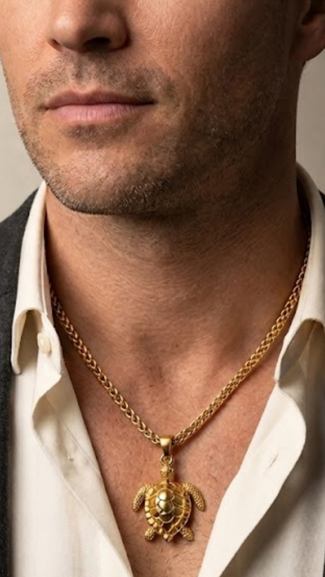 Turtle Necklace | Handmade in 18K Gold | Symbol of Wisdom, Longevity & Protection