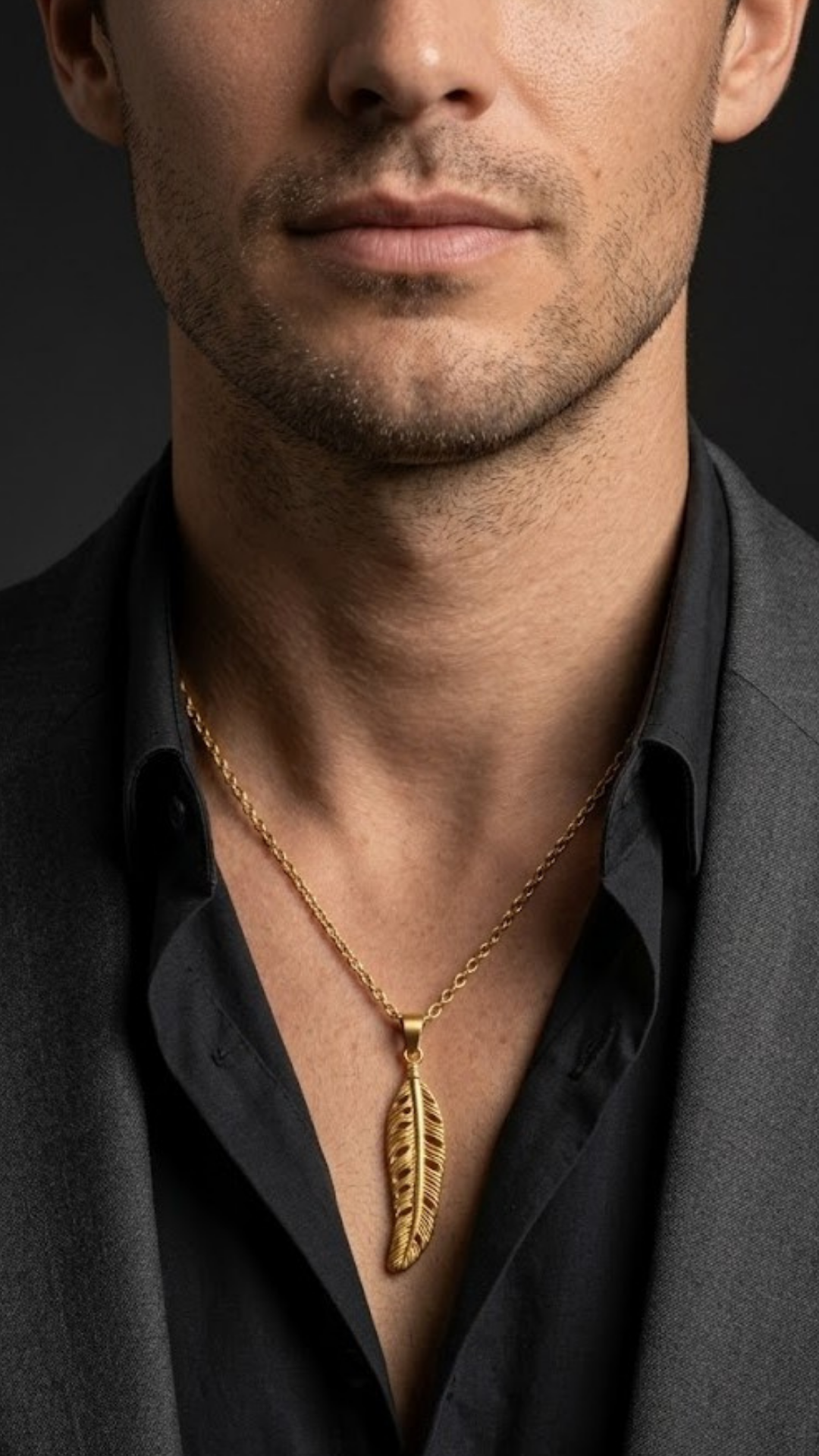 Feather Necklace – Sacred Symbol of Freedom & Spiritual Elevation | 18K Gold
