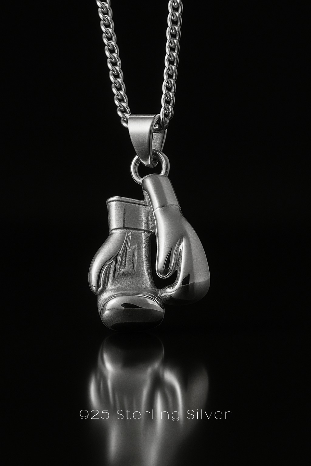 Collar de guantes de boxeo