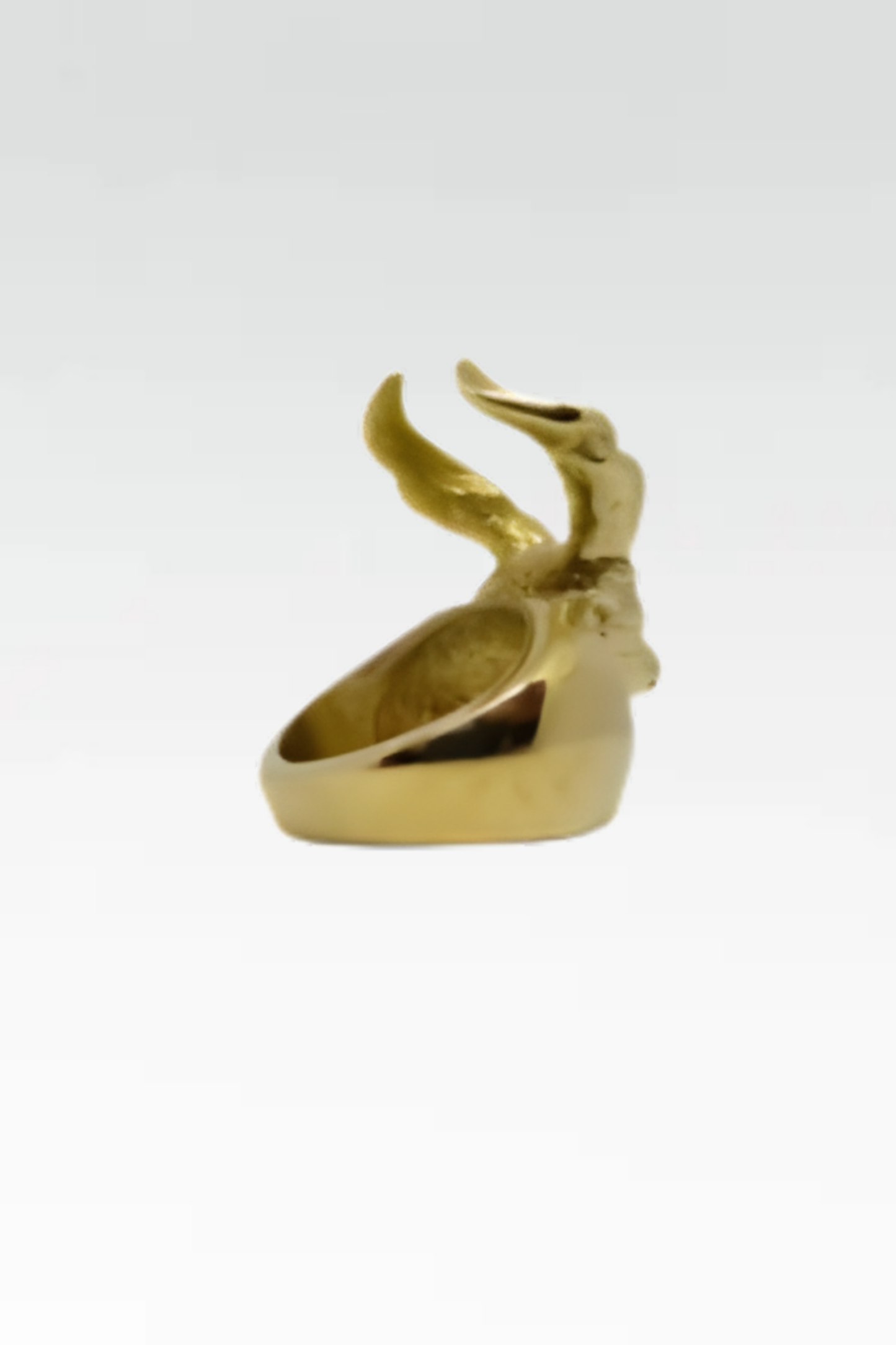 Handmade Capricorn Zodiac Ring | Symbol of Ambition & Determination | Bronze, 925 Sterling Silver, 24K Gold Plated