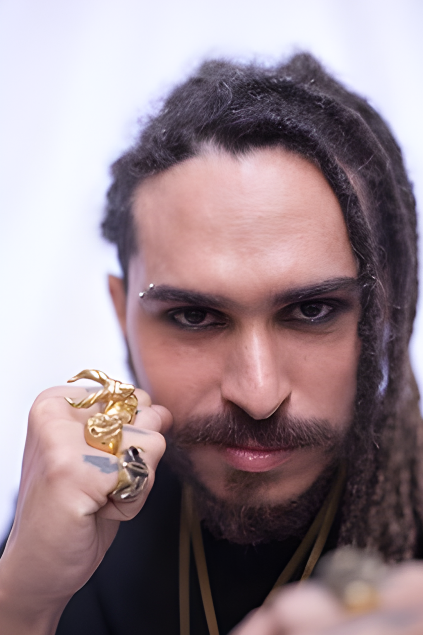 Handmade Capricorn Zodiac Ring | Symbol of Ambition & Determination | Bronze, 925 Sterling Silver, 24K Gold Plated