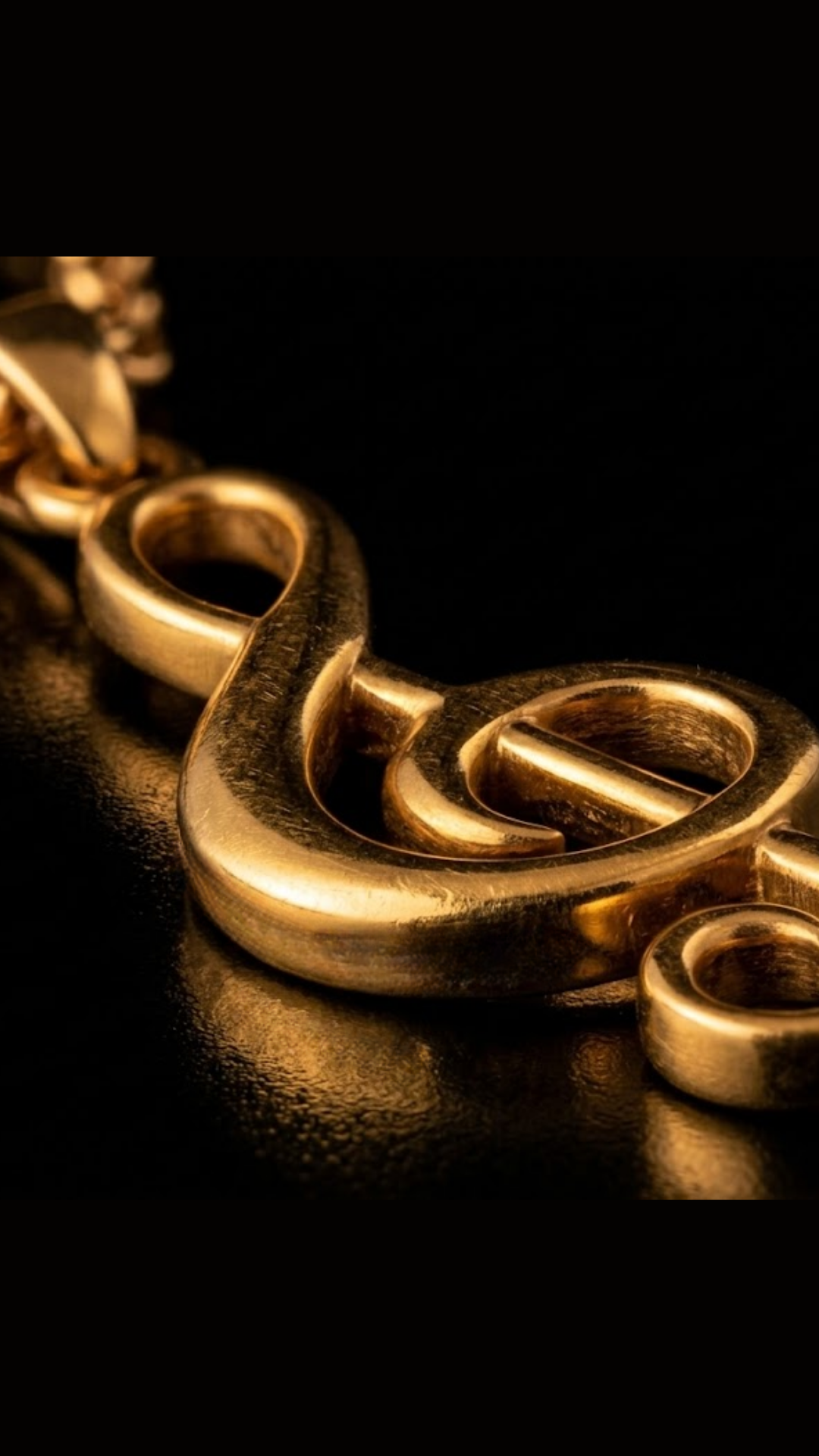 Treble Clef Necklace in 18k Gold | Handmade Musical Pendant, Unique Jewelry Gift for Music Lovers