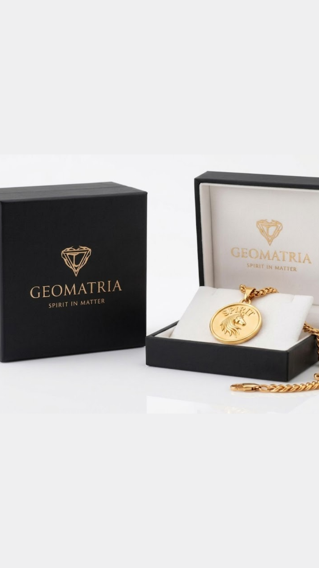 Spirit of the Horse Necklace | Handmade in 18k Gold | Symbol of Strength & Liberation