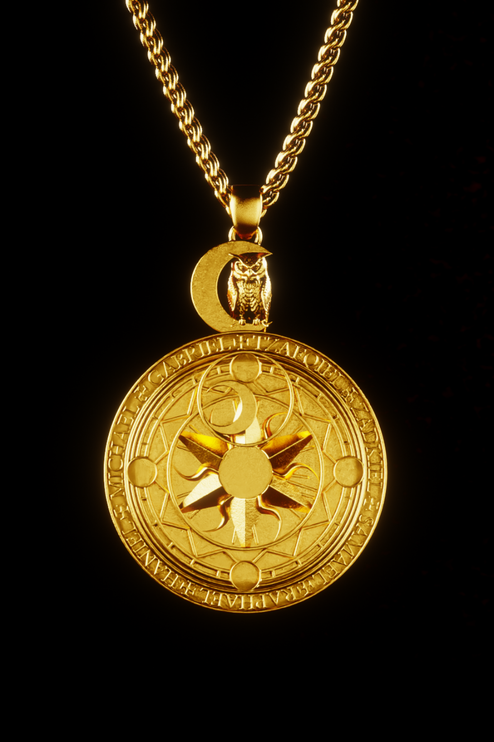 Collar en perspectiva, collar personalizable, bronce, plata esterlina, collar de oro de 24 km, colegio, empoderador