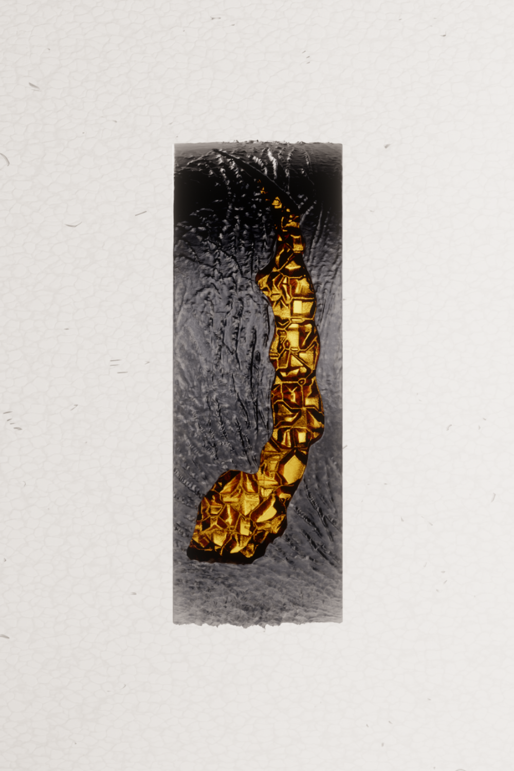 Anillo de volcán hecho a mano en plata de ley y oro de 18 quilates | Joyería única inspirada en la lava, anillo artesanal con personalidad, regalo unisex