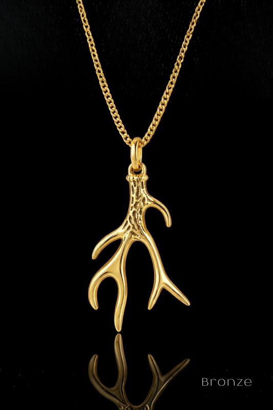 Collar Cabeza de Cuervo | Símbolo de Sabiduría, Transformación y Misterio | Hecho a mano en Plata 925, Baño de Oro 24K, Bronce