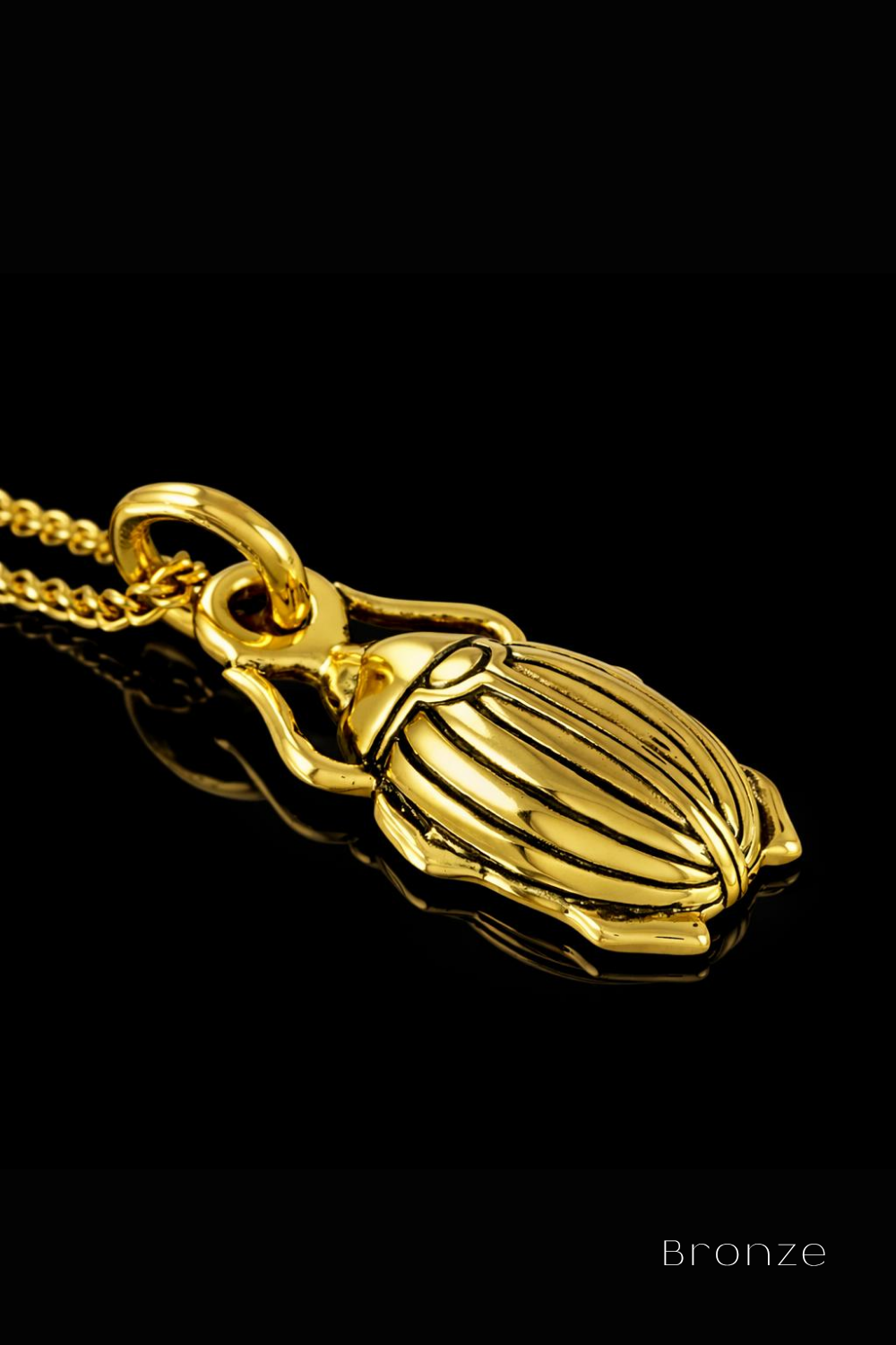 Collar Cabeza de Cuervo | Símbolo de Sabiduría, Transformación y Misterio | Hecho a mano en Plata 925, Baño de Oro 24K, Bronce
