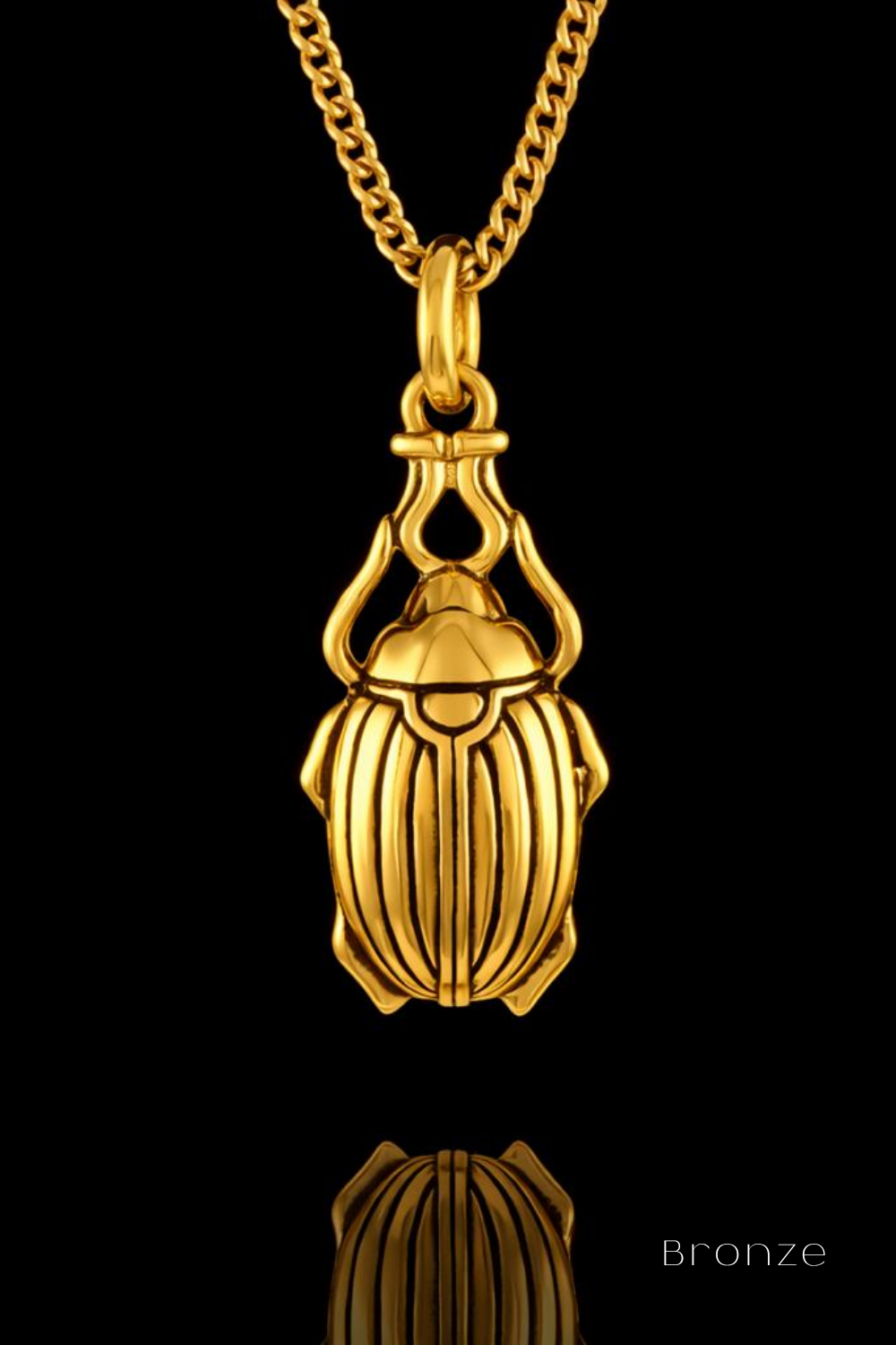 Collar Cabeza de Cuervo | Símbolo de Sabiduría, Transformación y Misterio | Hecho a mano en Plata 925, Baño de Oro 24K, Bronce