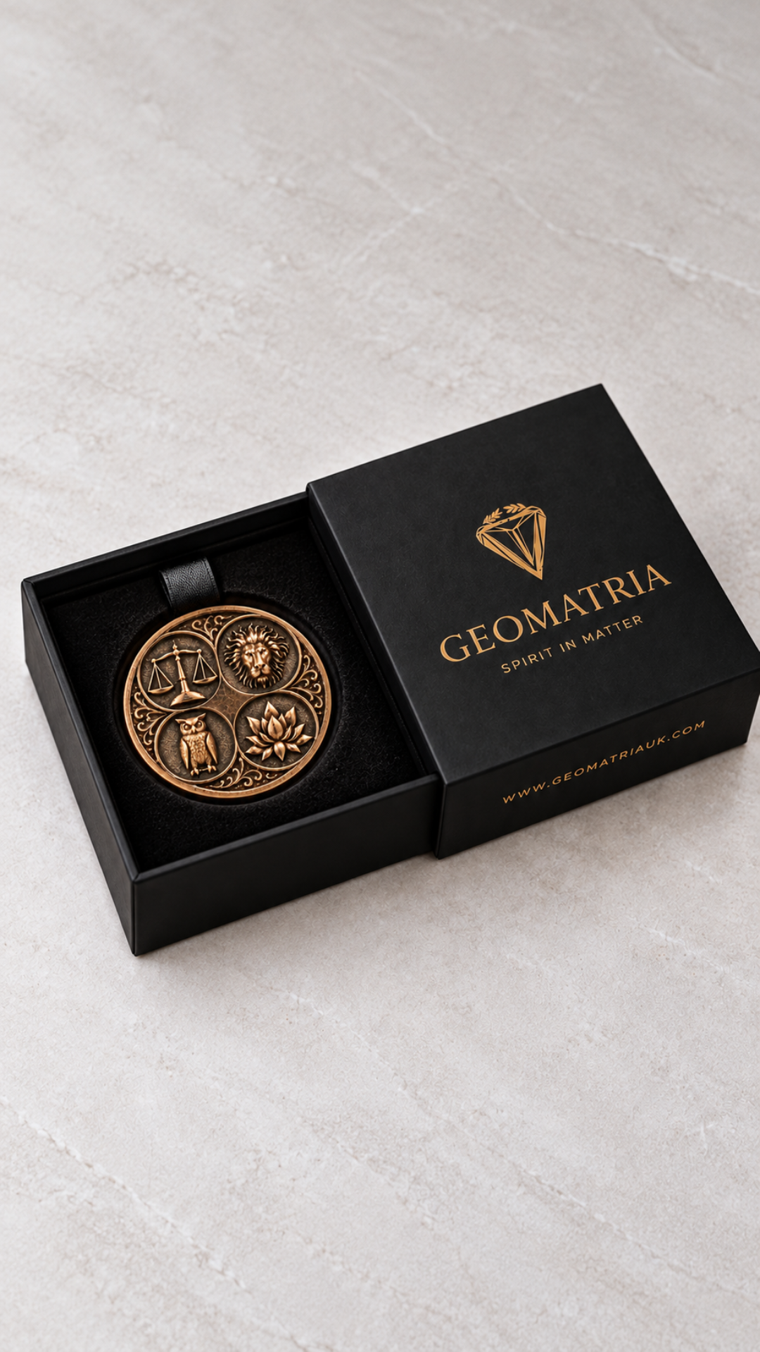 Stoic Virtues Coin | Handmade in 925 Sterling Silver, 24K Gold Plated, Bronze, Copper