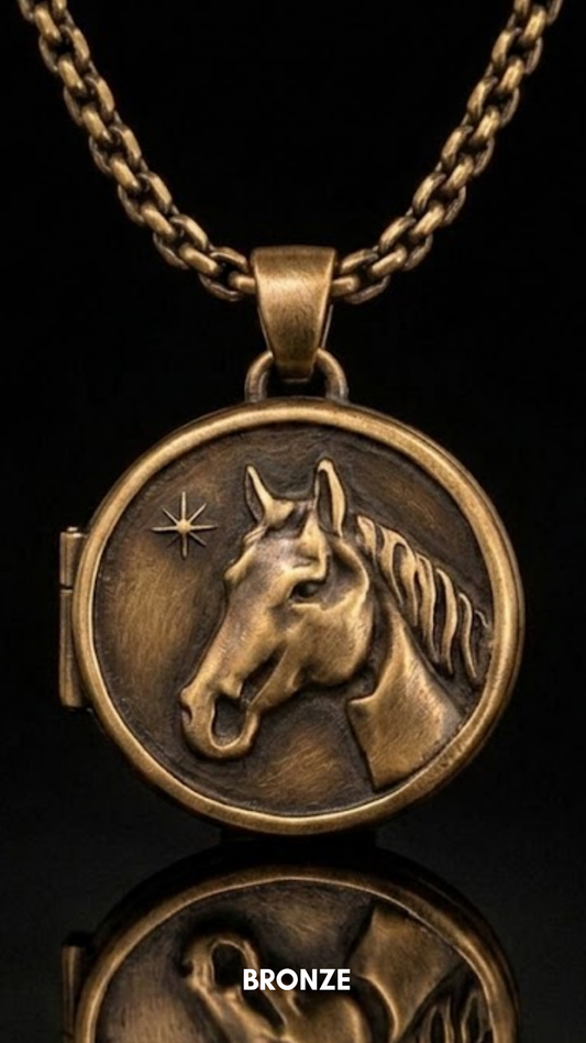 Collar Brújula del Alma | Guía, Destino y Dirección Interior | Hecho a mano en Plata de ley 925, Chapado en oro de 24k, Cobre