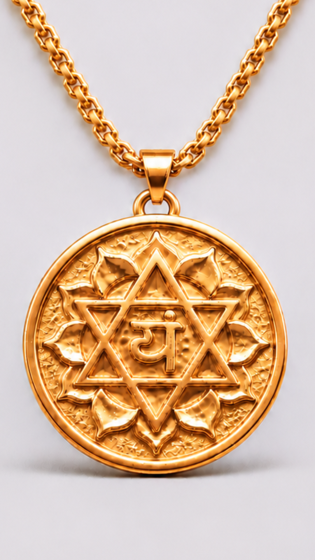 Collar Metatrón | Geometría Sagrada Hecha a Mano | Símbolo de Protección Divina y Expansión Espiritual | Plata de Ley 925, Bañado en Oro de 24K