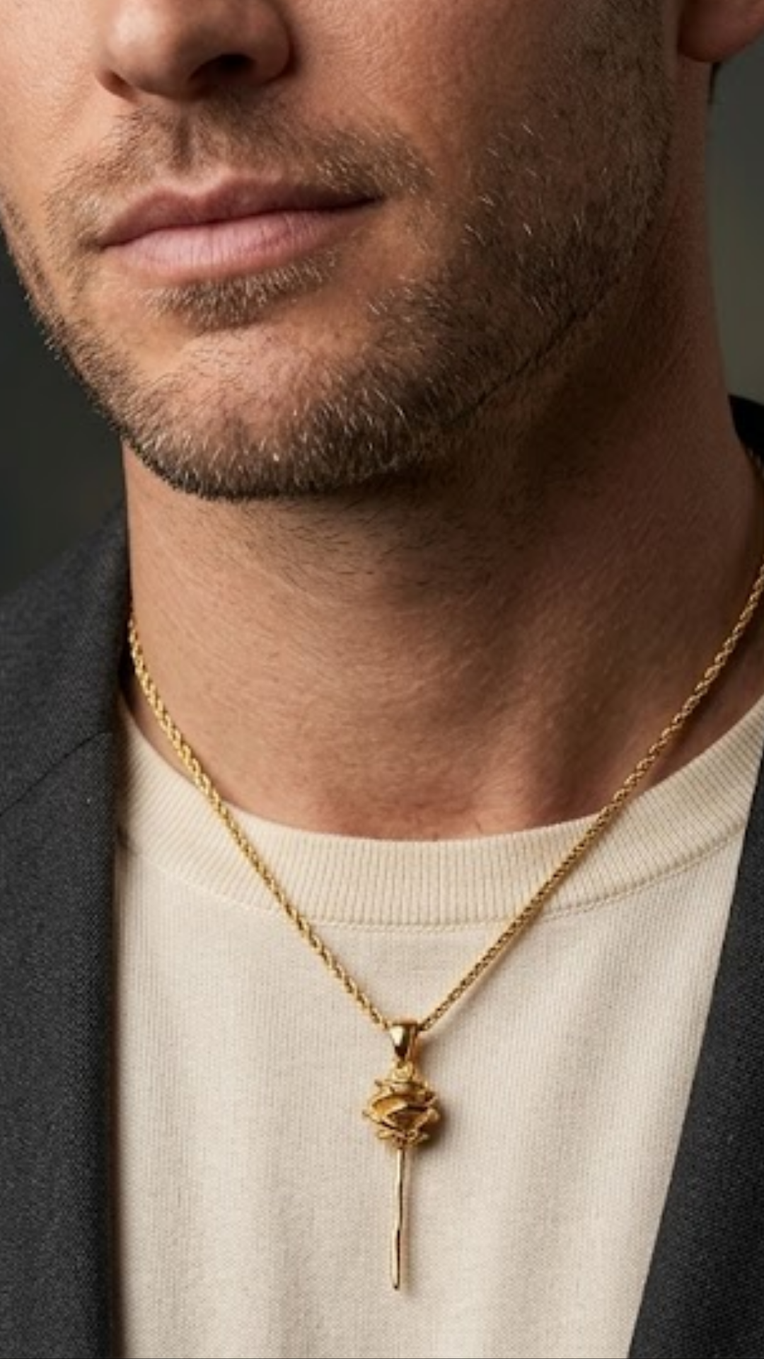 Rose Necklace – Symbol of Love, Beauty & Transformation | 18K Gold