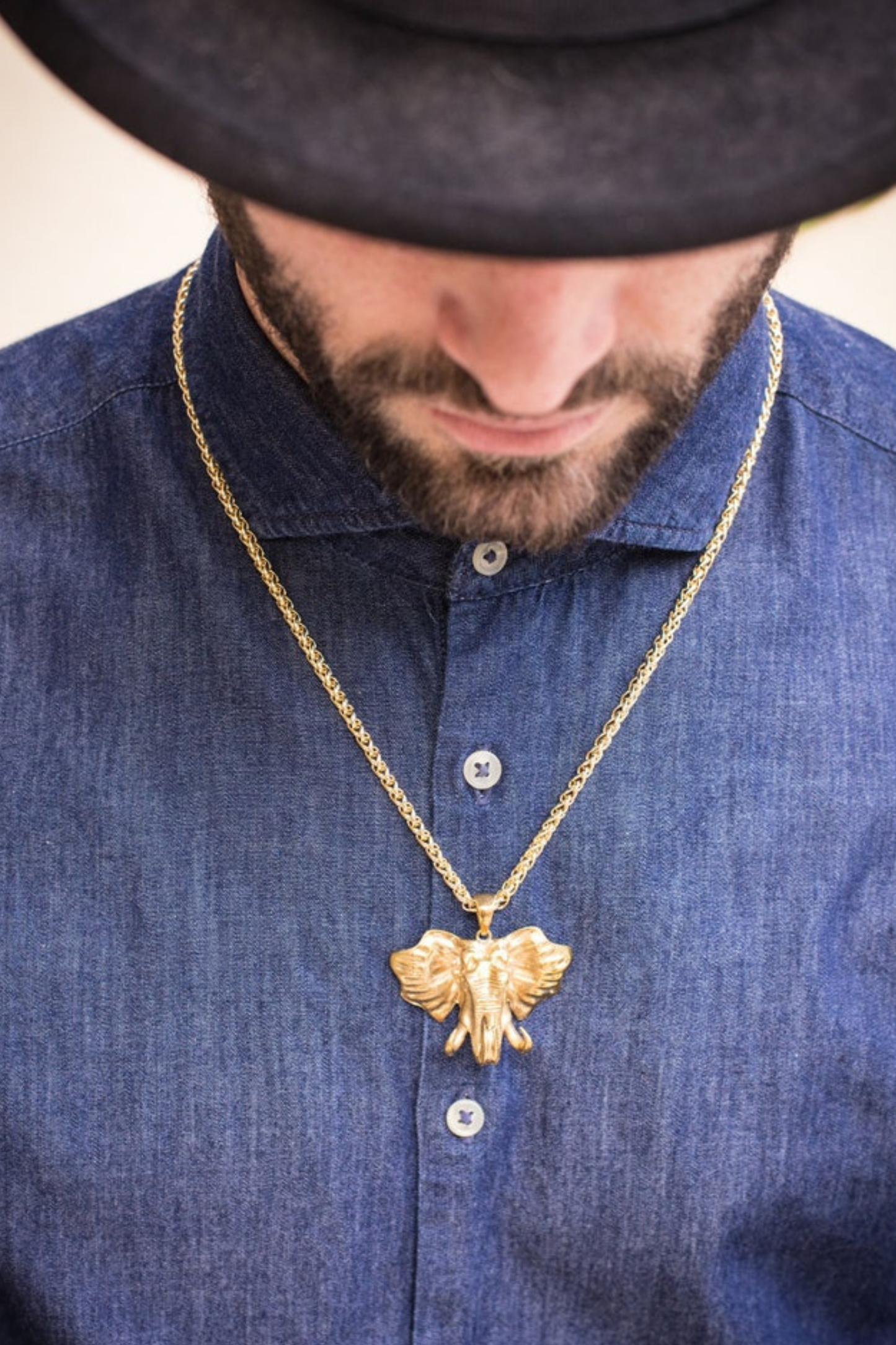 Collar de Ganesha – Colgante hindú hecho a mano en bronce, plata de ley y baño de oro de 24 quilates | Símbolo de sabiduría y prosperidad