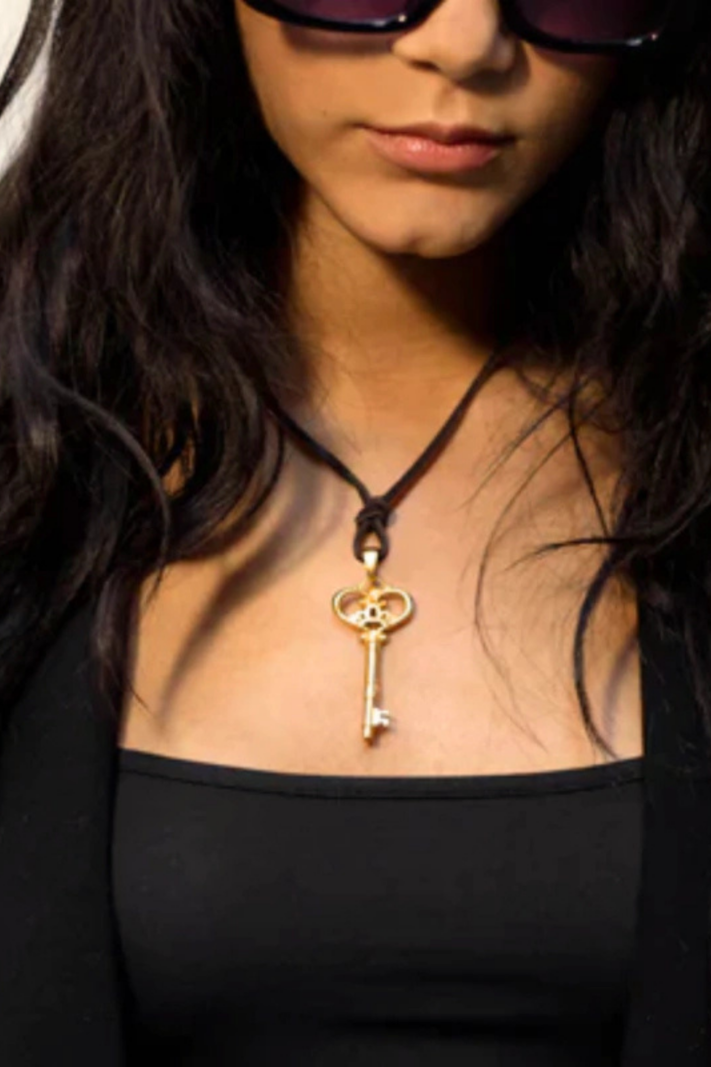 Key Necklace – Handmade Symbolic Pendant in Bronze, Sterling Silver, Copper & 24K Gold Plated | Jewelry of New Beginnings, Unisex Gift