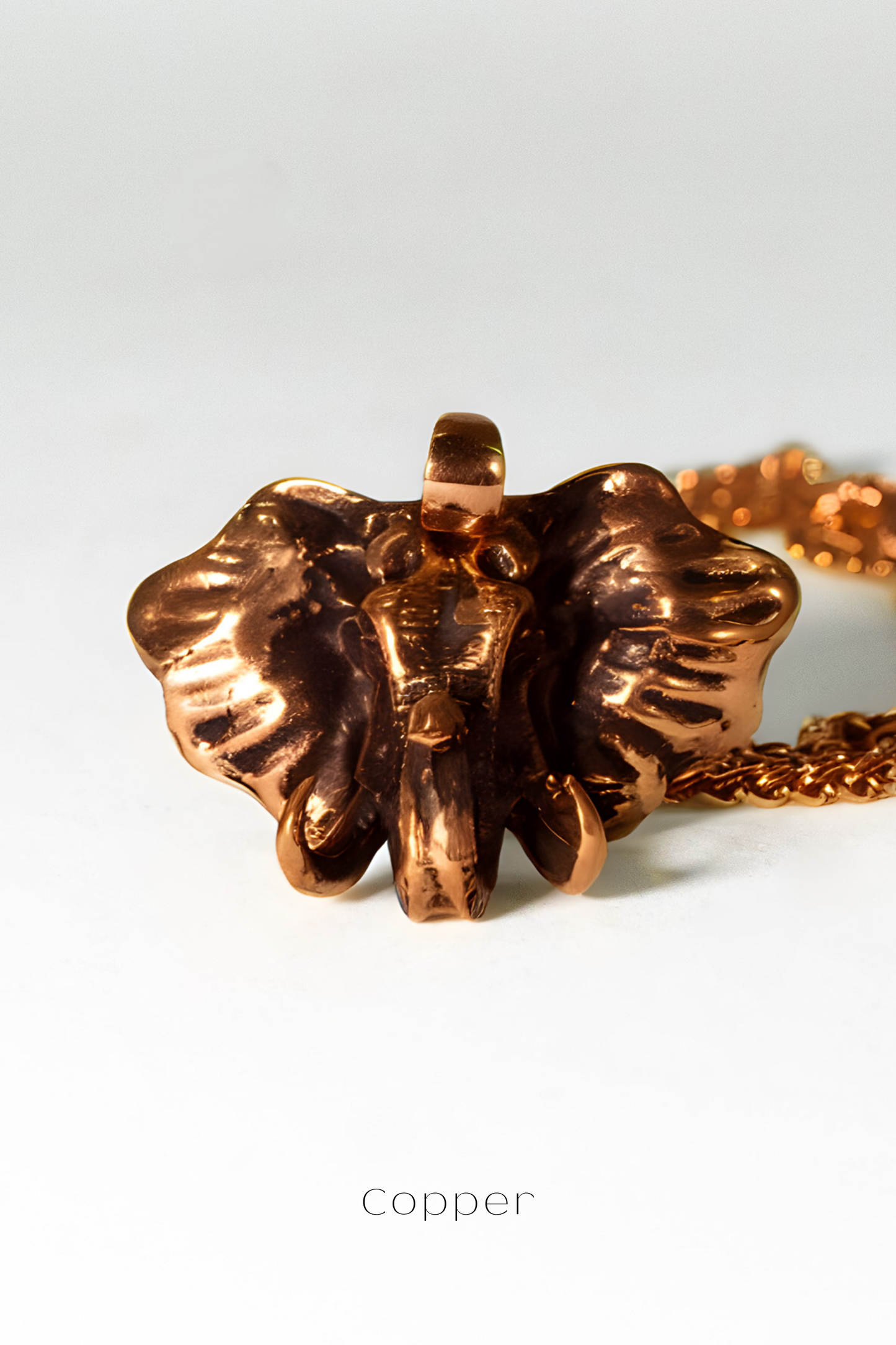 Collar de Ganesha – Colgante hindú hecho a mano en bronce, plata de ley y baño de oro de 24 quilates | Símbolo de sabiduría y prosperidad