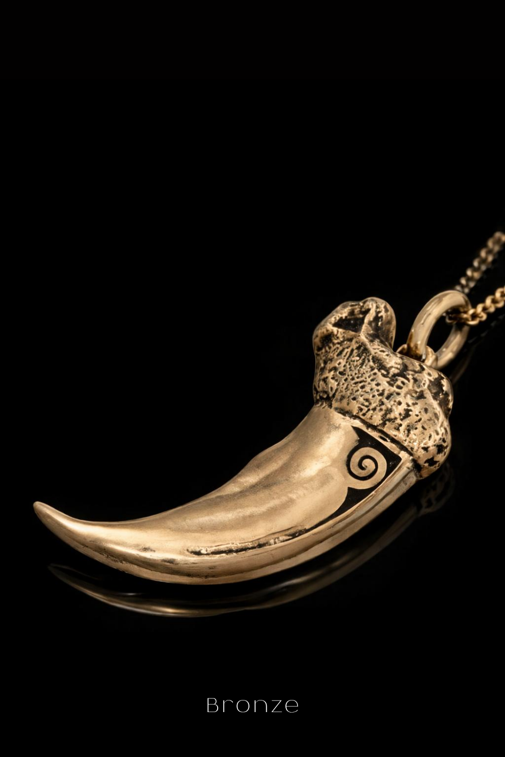 Bear Claw Necklace – Bronze & Silver-Plated Finish | Limited Edition
