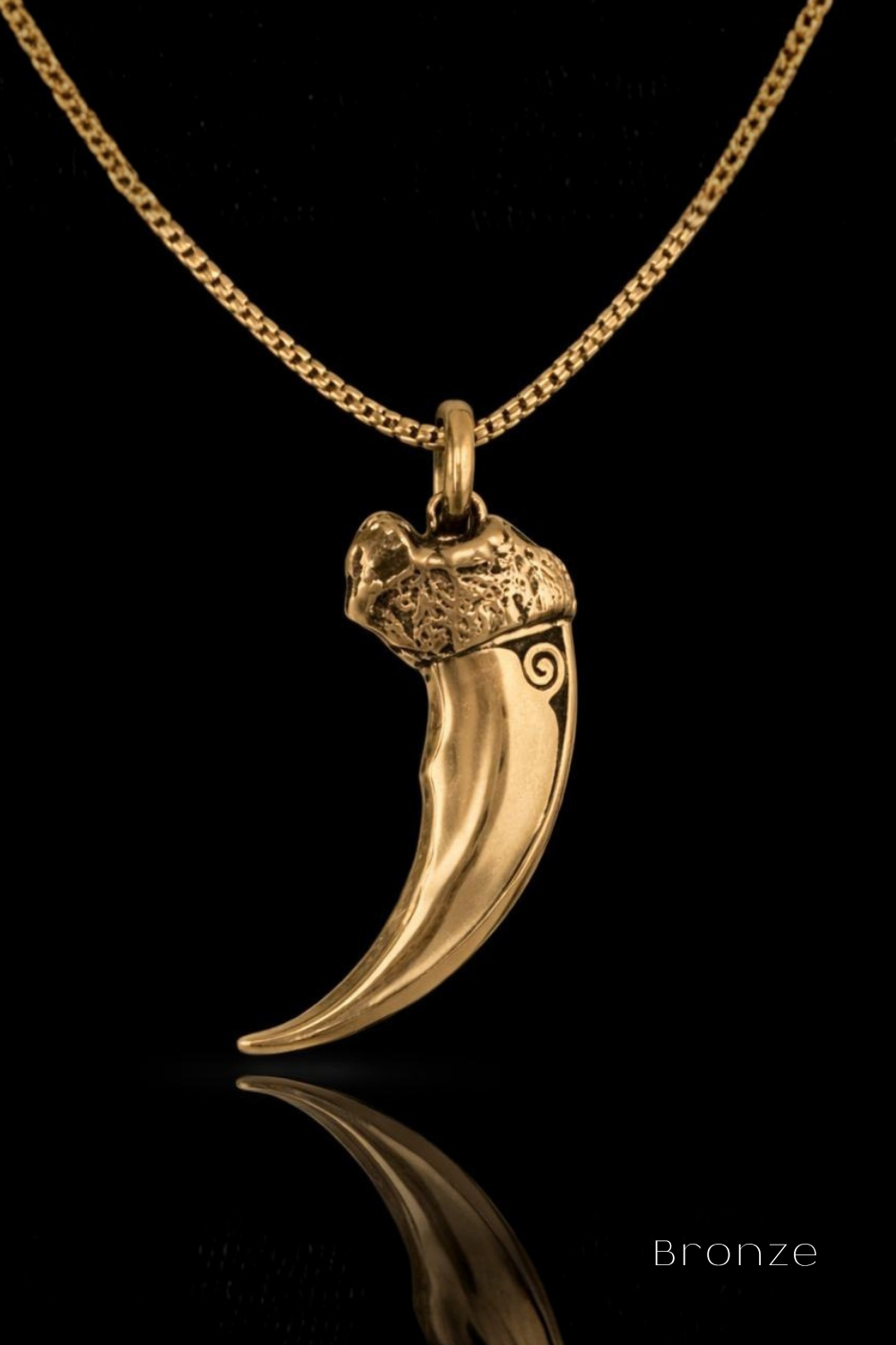 Bear Claw Necklace – Bronze & Silver-Plated Finish | Limited Edition