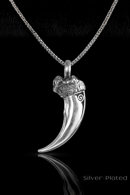 Collar Cabeza de Cuervo | Símbolo de Sabiduría, Transformación y Misterio | Hecho a mano en Plata 925, Baño de Oro 24K, Bronce