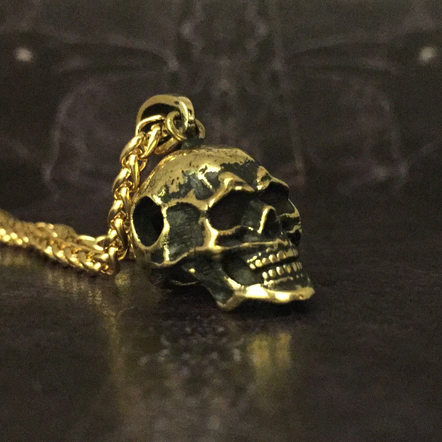 Skull necklace, Large size