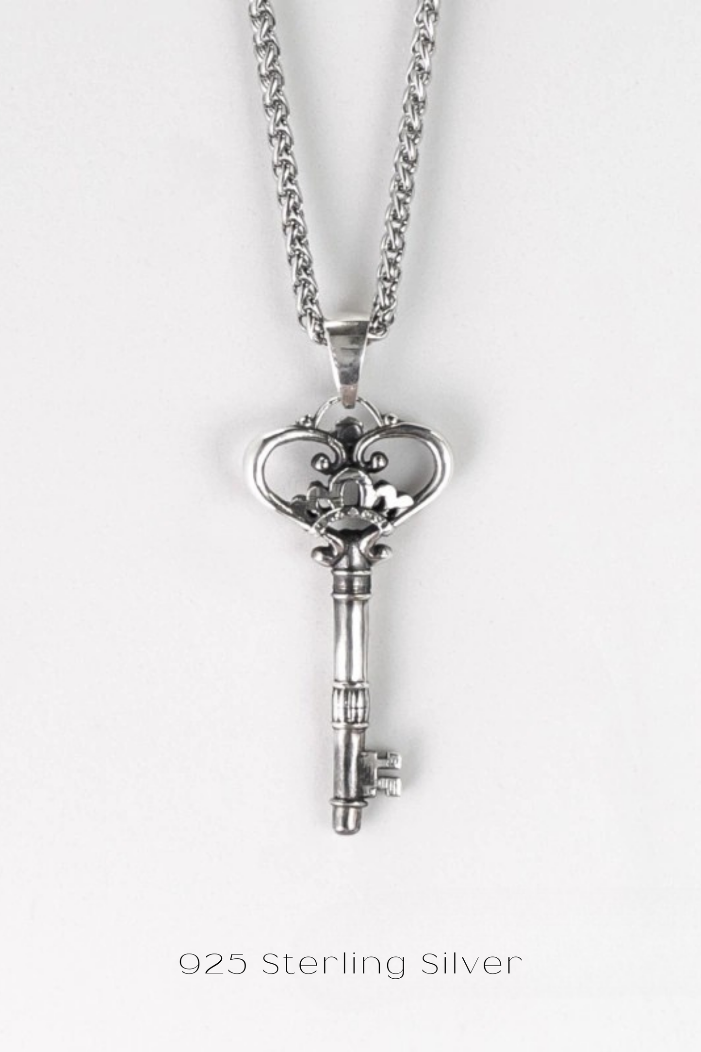 Key Necklace – Handmade Symbolic Pendant in Bronze, Sterling Silver, Copper & 24K Gold Plated | Jewelry of New Beginnings, Unisex Gift