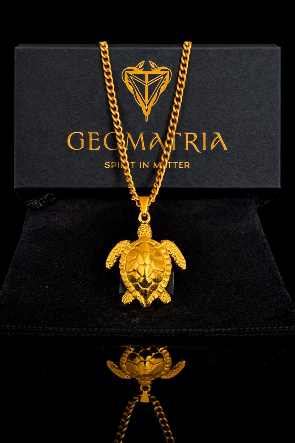 Collar de Tortuga | Símbolo de Sabiduría y Longevidad | Hecho a Mano en Plata Esterlina 925, Baño Oro 24K, Bronce, Cobre
