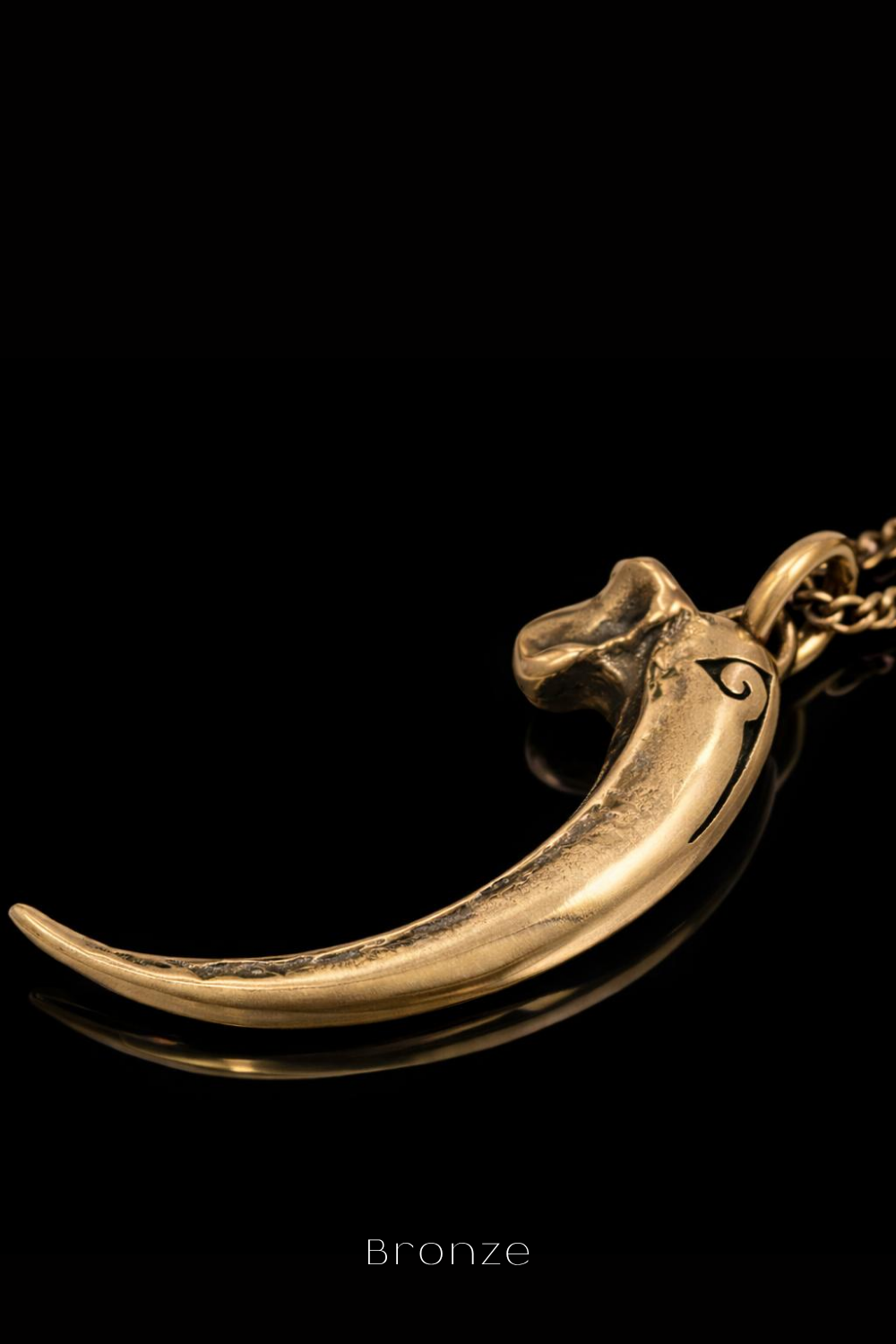 Eagle Talon Necklace – Bronze & Silver-Plated Finish | Limited Edition