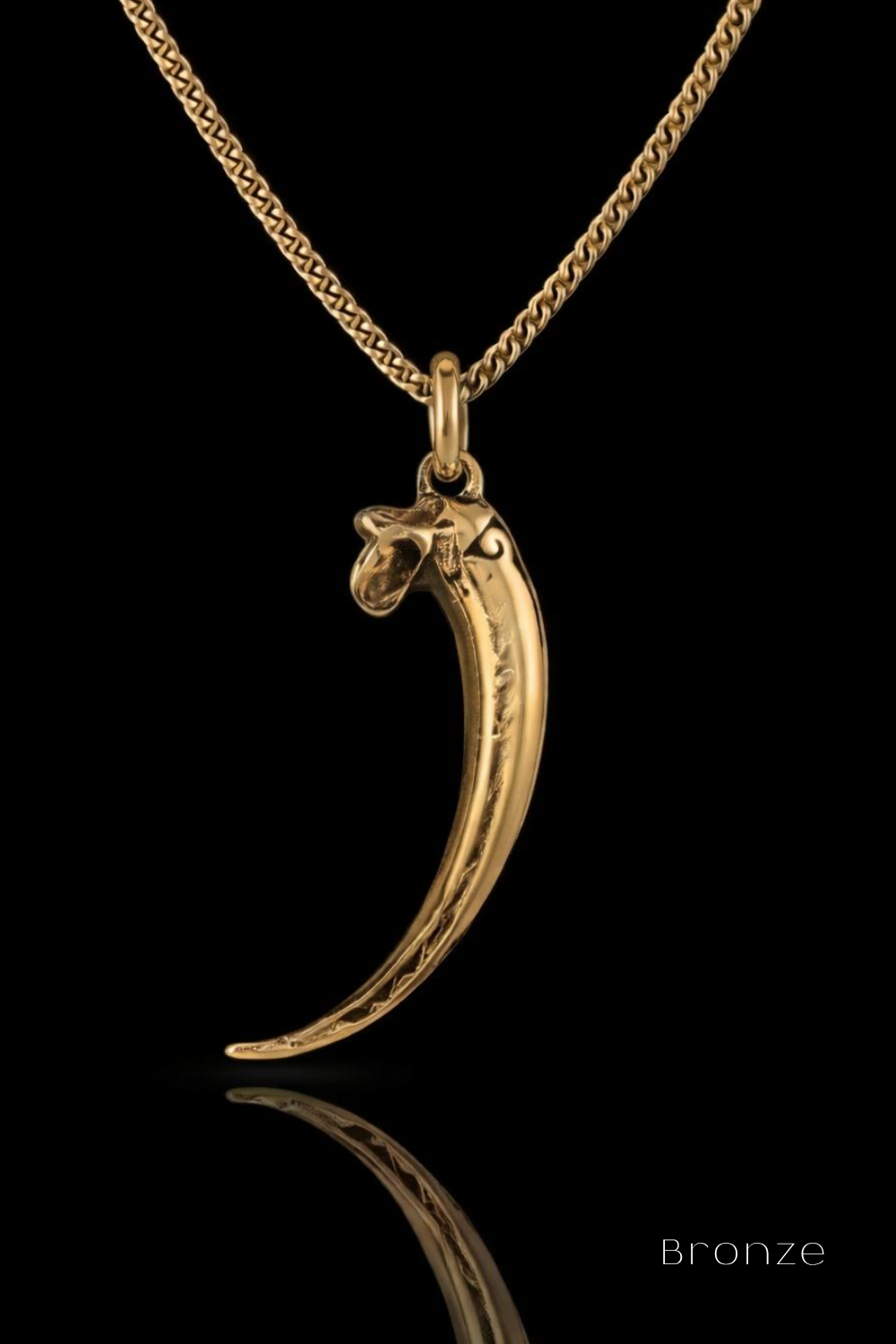 Eagle Talon Necklace – Bronze & Silver-Plated Finish | Limited Edition