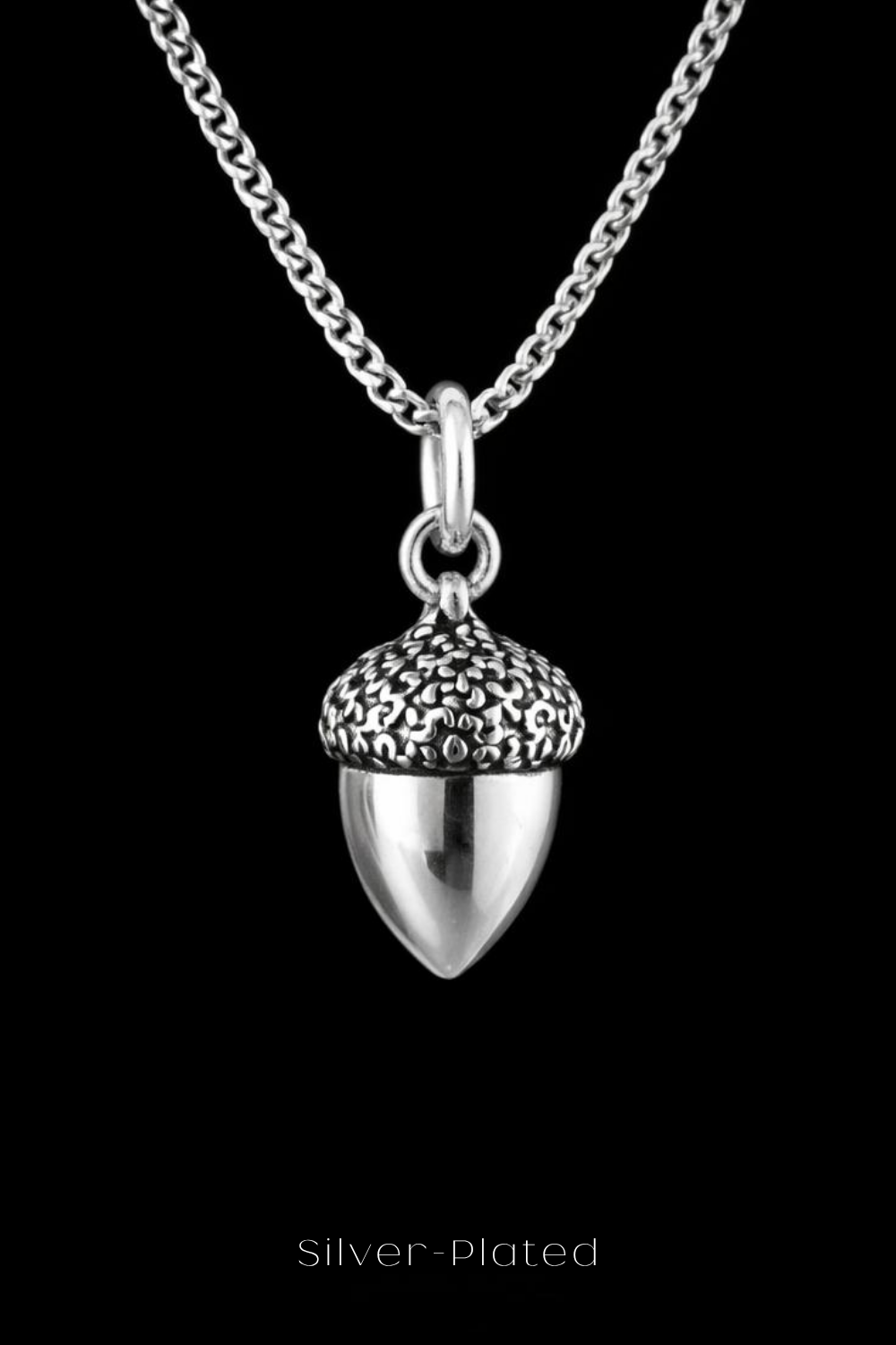 Acorn Necklace – Bronze & Silver-Plated Finish | Limited Edition