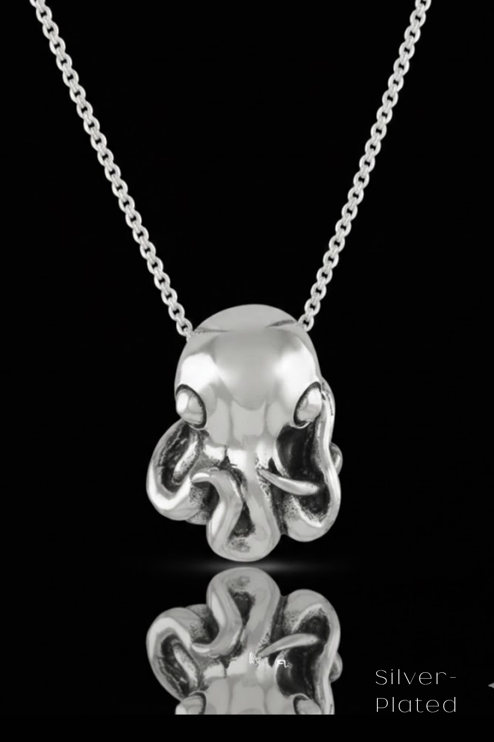 Octopus Necklace – Bronze & Silver-Plated Finish | Limited Edition