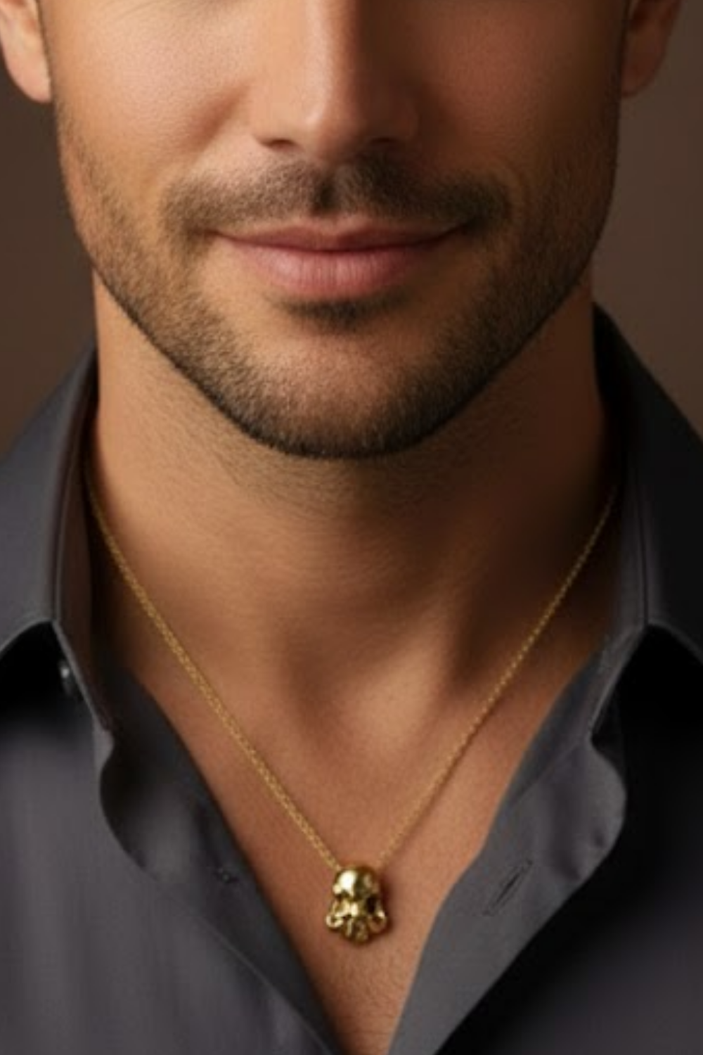 Octopus Necklace – Bronze & Silver-Plated Finish | Limited Edition