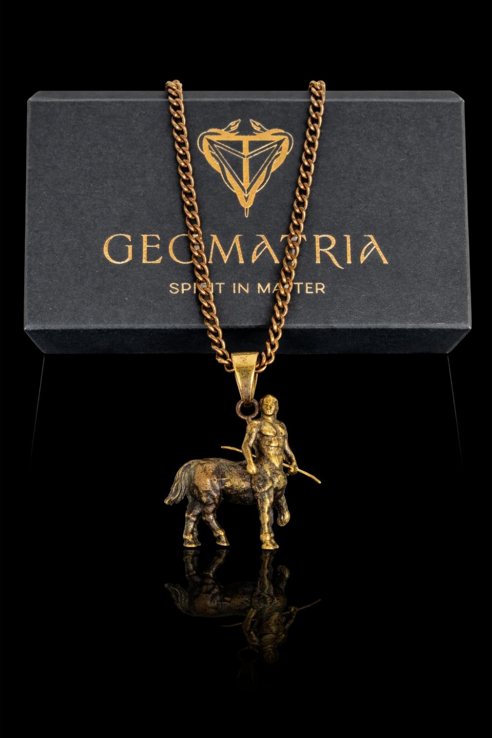 Collar de signo del zodiaco de Sagitario, collar personalizable, bronce, plata esterlina, collar de oro de oro, horóscopo
